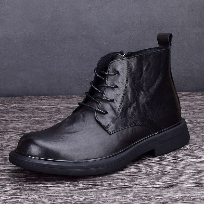Men'S Shoes Hey Dude - 男性用ブーツ アンクルブーツ ファッション カジュアル ハイトップ レザーシューズ