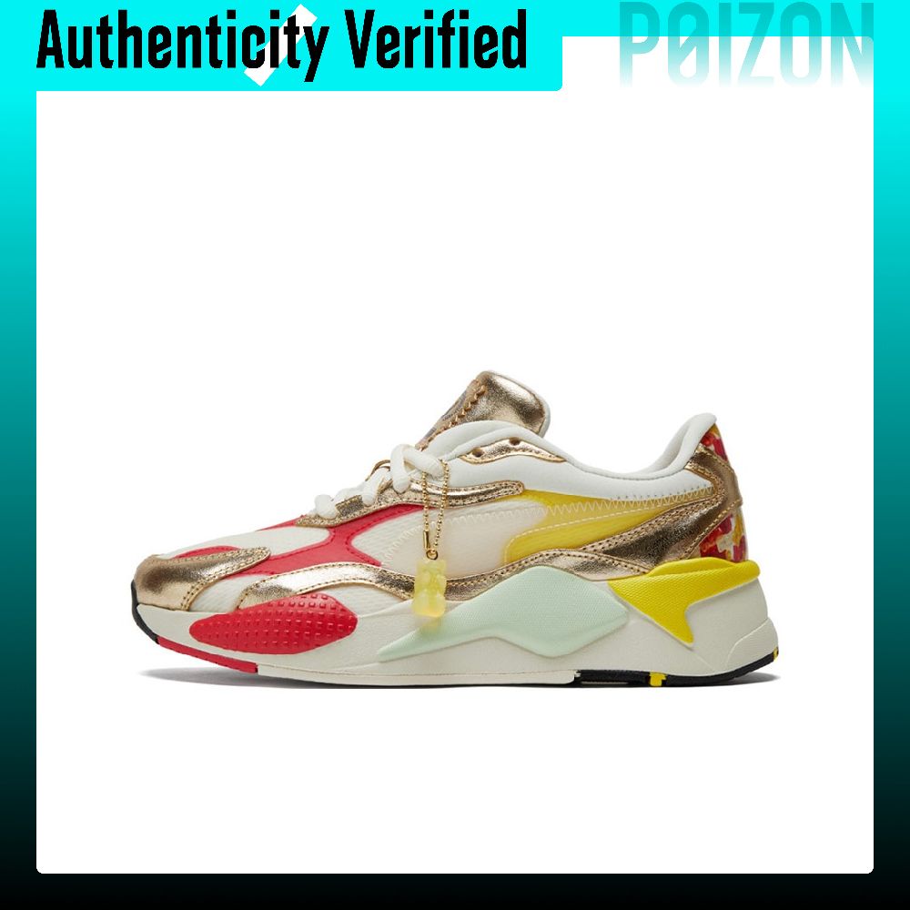 Puma Shoes Rs-X - プーマ RS-X カジュアルシューズ、男女兼用、ローカット、赤／黄／白／金／黒、383415-01