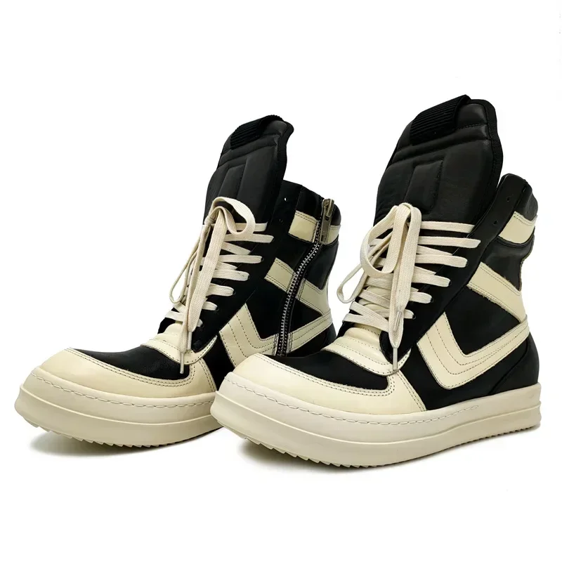 ストリートスタイルの女性のアンクルブーツ本革高品質男性ファッ - Men'S Shoes Hey Dude のレビューと価格