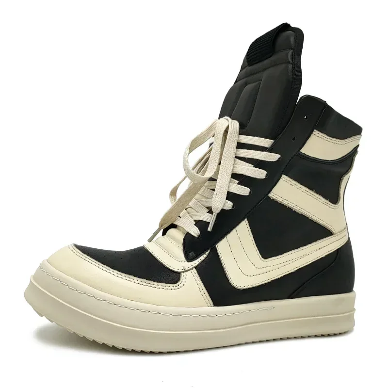 ストリートスタイルの女性のアンクルブーツ本革高品質男性ファッ - Men'S Shoes Hey Dude のレビューと価格
