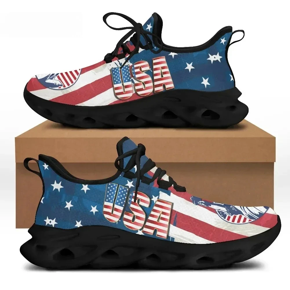 7.4 アメリカ国旗と自由の女神プリントのフラットシューズ、 - Men'S Shoes Liberty のレビューと価格