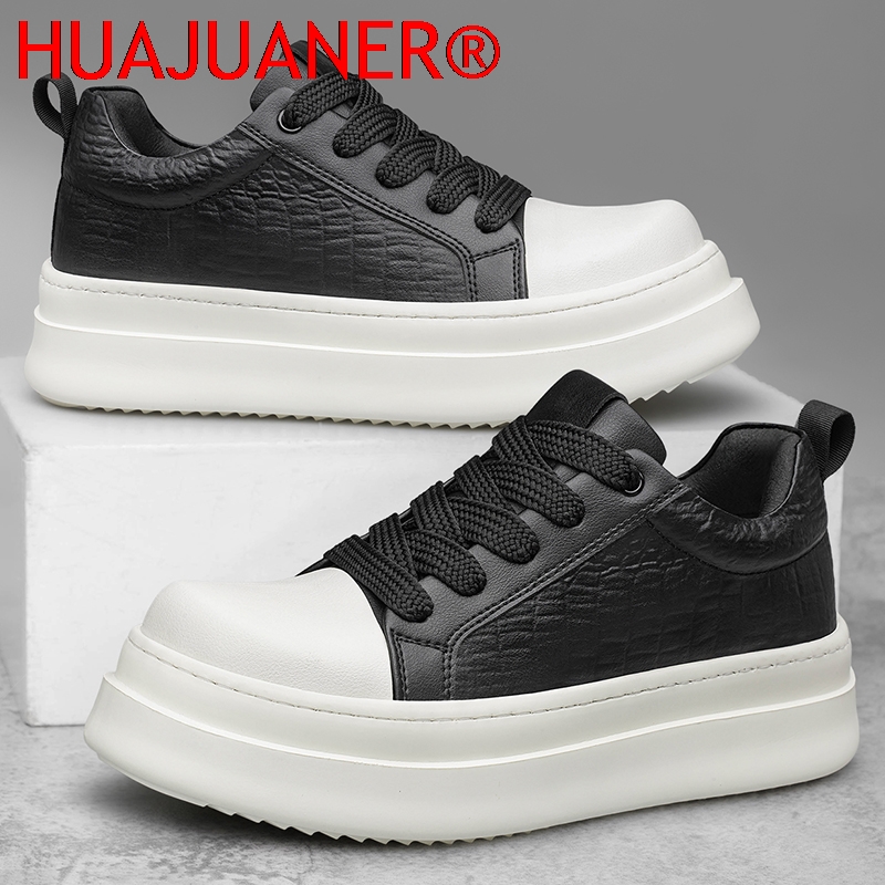 メンズレザーエレベーターシューズ 7cm隠し身長アップ 厚底 - Men'S Shoes Increase Height のレビューと価格
