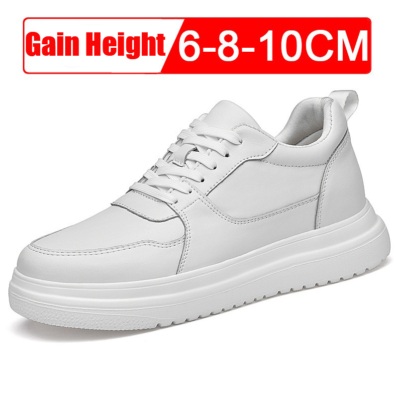 男性用身長アップシューズ スニーカー 10cm スポーツカジ - Men'S Shoes With Height Increase のレビューと価格