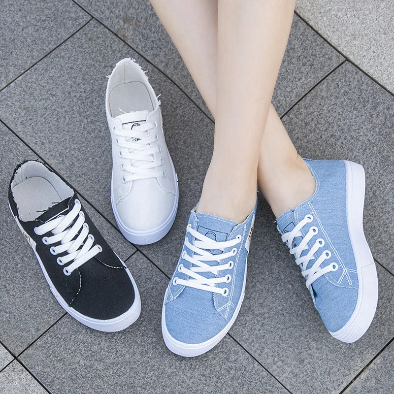 2026 春夏の女性のキャンバススニーカーロートップデニムス - Men'S Shoes Hoka Sale のレビューと価格