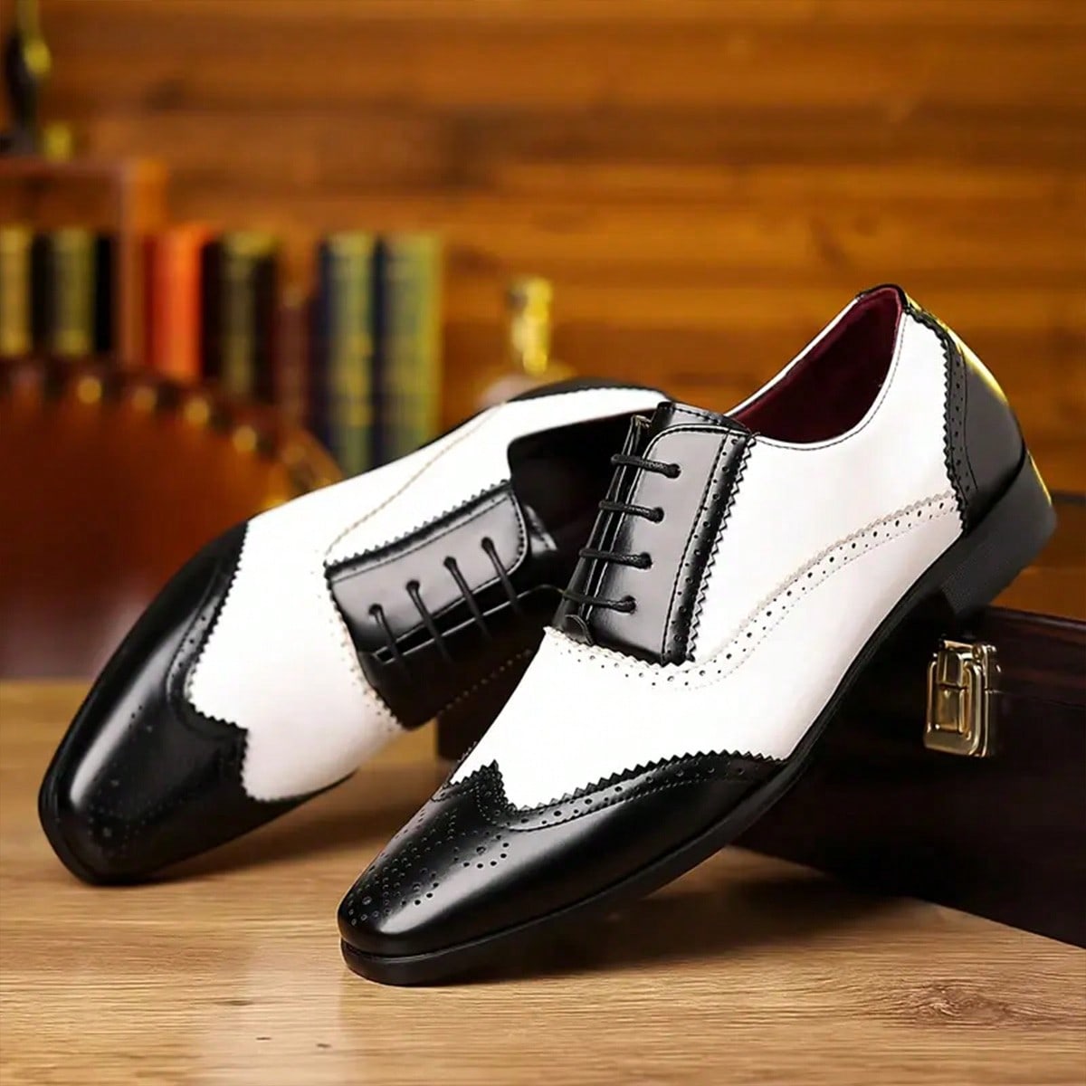 メンズ用、紐で締め付けるビジネスドレスシューズ。クラシックな - Men'S Shoes Smart のレビューと価格