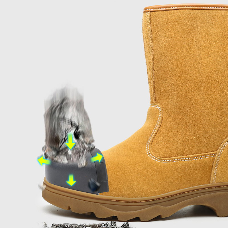 メンズカジュアルスチールトゥカバー付きワークセーフティブーツ - Men'S Shoes Hey Dude のレビューと価格