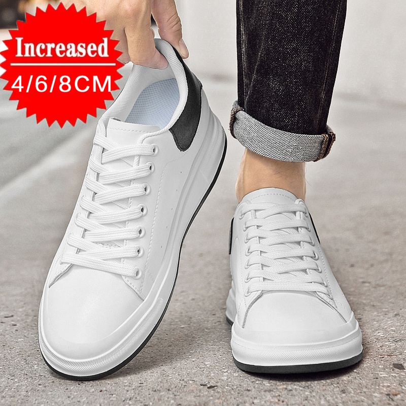 新しい高級メンズエレベーターシューズ目に見えない身長増加 4 - Men'S Shoes With Height Increase のレビューと価格