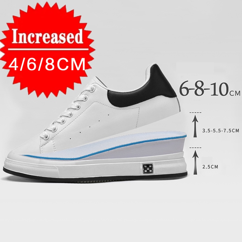新しい高級メンズエレベーターシューズ目に見えない身長増加 4 - Men'S Shoes With Height Increase のレビューと価格