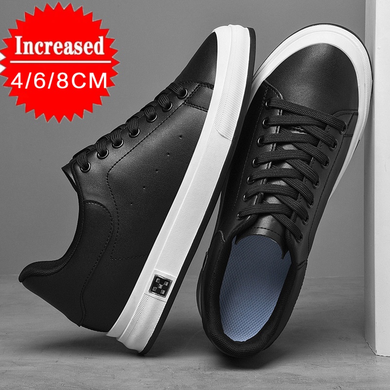 新しい高級メンズエレベーターシューズ目に見えない身長増加 4 - Men'S Shoes With Height Increase のレビューと価格