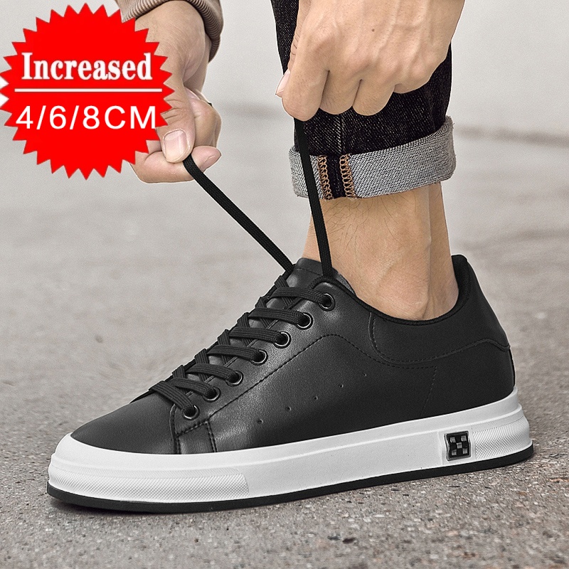 新しい高級メンズエレベーターシューズ目に見えない身長増加 4 - Men'S Shoes With Height Increase のレビューと価格