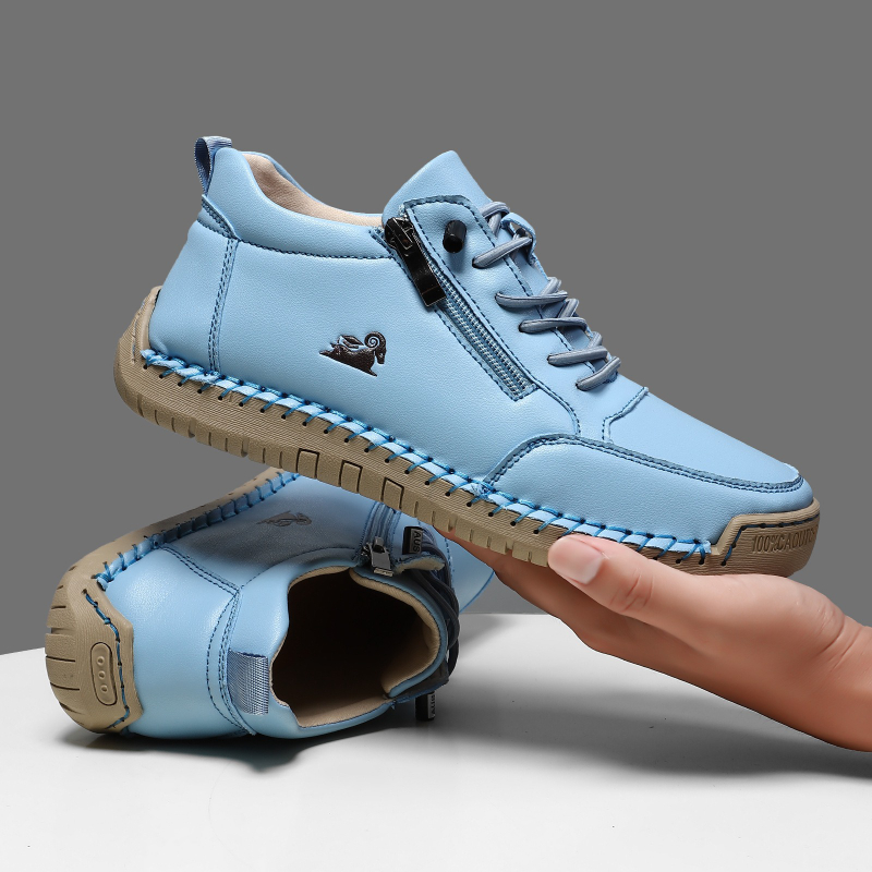女性用スニーカー手作りレザーカジュアルシューズアウトドアソフ - Men'S Shoes Hey Dude のレビューと価格